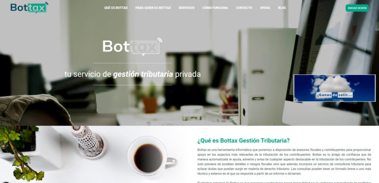 diseño web Bottax